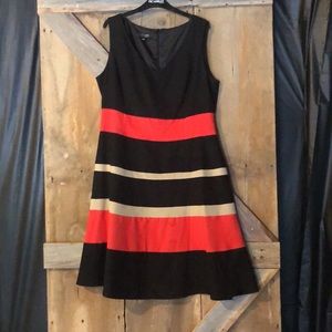 A size 16 striped dress